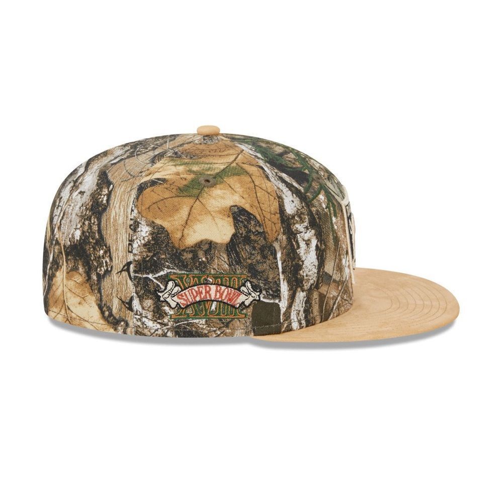 New Era Las‎ Vegas Raiders Realtree 2023 59FIFTY Fitted Hat camouflage 7 5/8 NWT - Picture 4 of 9